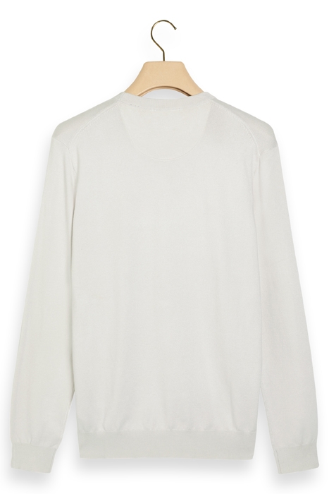 ESSENTIAL PULLOVER CREWNECK HERON GREY 5