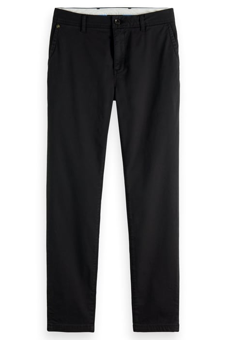 ESSENTIALS - MOTT SUPER SLIM FIT CHINO BLACK 3