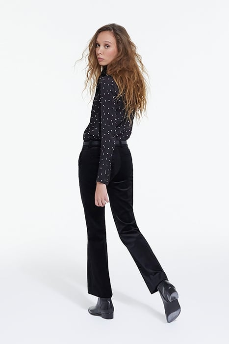 TOP LAVALIERE LITTLE HEARTS BLACK BLACK 4