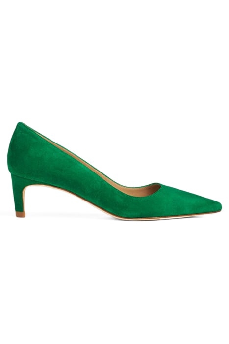 CC AVA LEATHER POINTED MINT LEAF 1