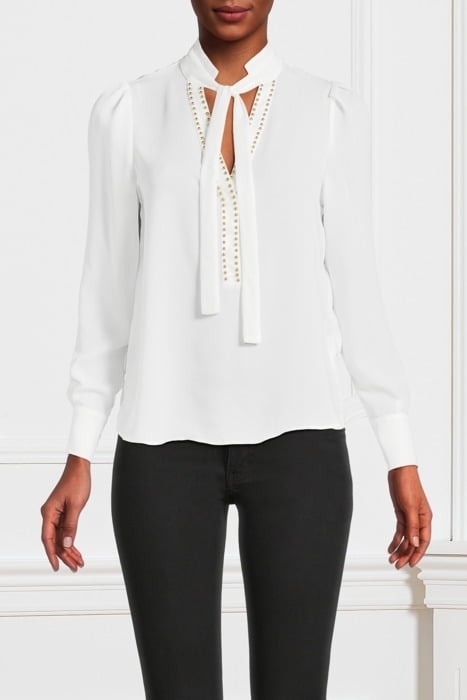 MARCIANO BY GUESS CIRCE SHIRT PALE BLOUSE PEARL 1