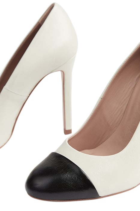 CC MYLAH TOE CAP HIDDEN BLACK/CREAM 4