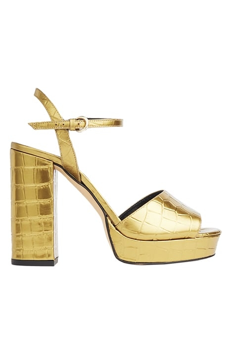 FS SOLANGE OPEN TOE GOLD 1