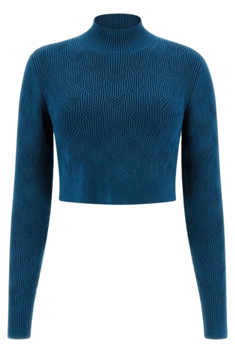 ARLET SWEATER TOP BLUE KNITTED OPAL 4