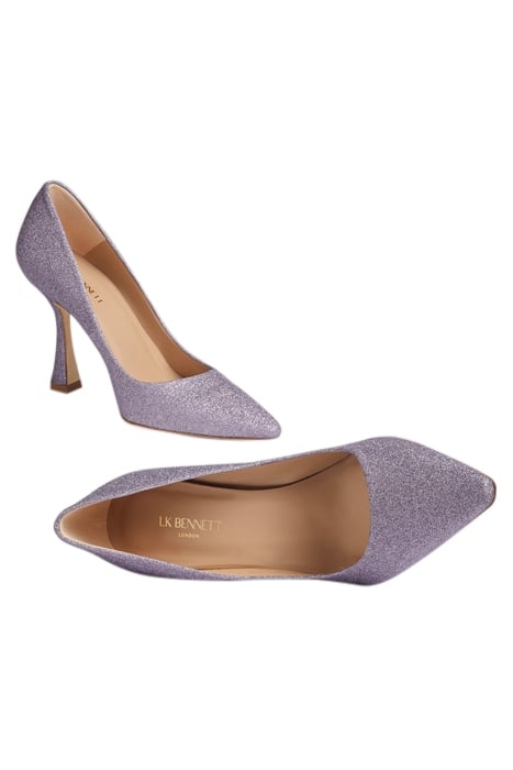 CC DAZZLE FLARED HEEL LILAC 4