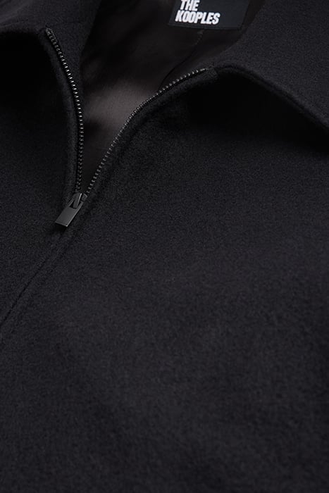 ZIPE JACKET WITH BACK POCKETS BLACK 7