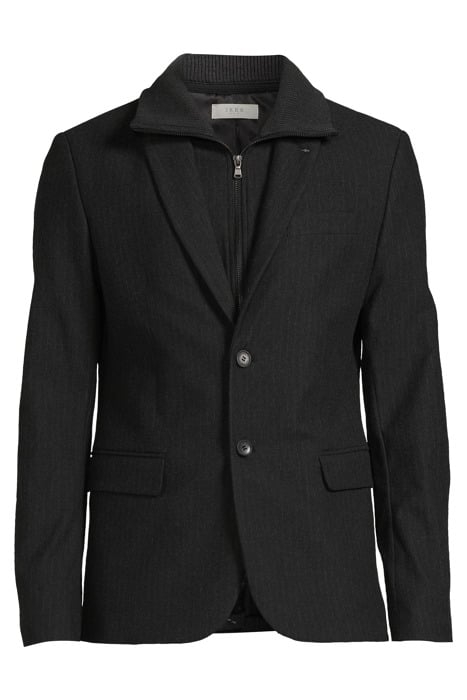 CHARCOAL PINSTRIPE SUIT JACKET ANTHRACITE 3