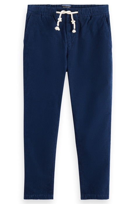 FAVE- WASHED COTTON-BLEND CORDUROY JOGGER NAVY 1