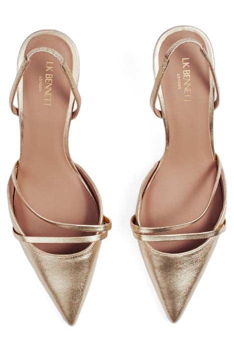 OC MADELY DOUBLE STRAP CHAMPAGNE 3