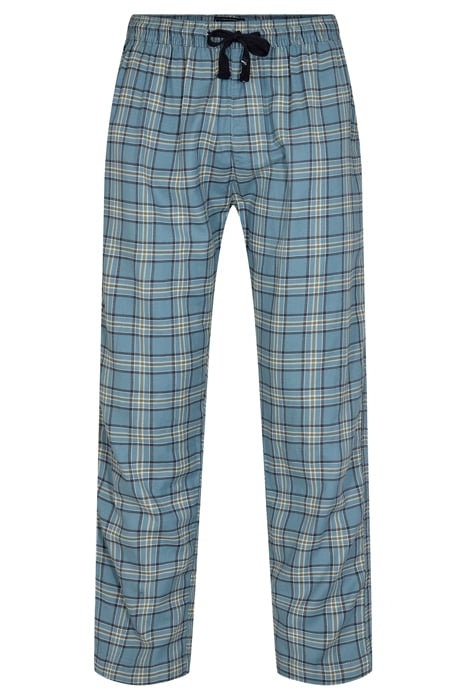 HUGO PYJAMAS PANTS CHECK LAKE BLUE 1