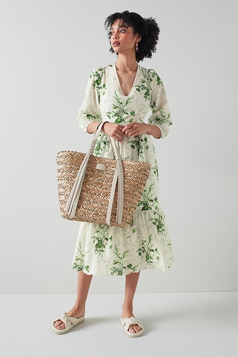 DR BRONTE - MEADOW SCENE GREEN/WHITE 5