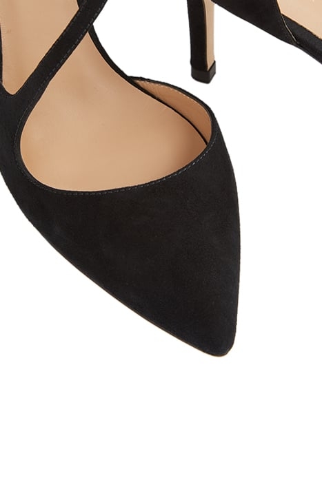 OC HEATHER SUEDE D'ORSAY BLACK 4