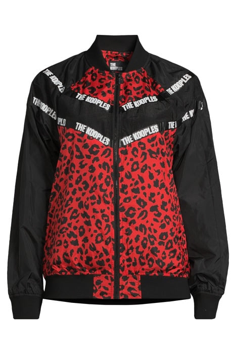 PRINT POP LEO ORANGE TECHNICAL JACKET MULTICOLOR 3