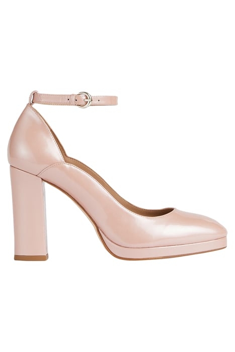 RAELYNN PATENT BLOCK HEEL PINK 1