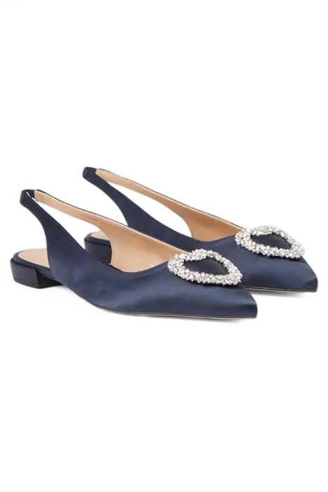 FL LUANA CRYSTAL HEART SL NAVY 2