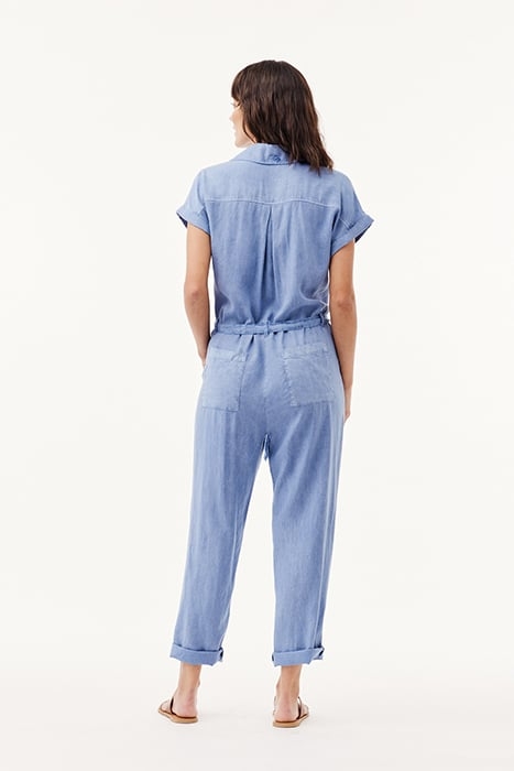 PATCH POCKET JUMPSUIT MYKONOS BLUE 2
