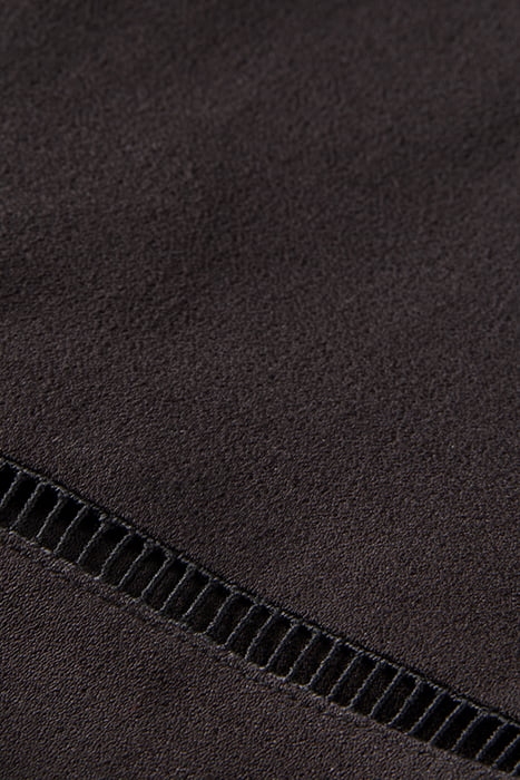 MIDI DRESS WITH DRAPE DETAIL EVENING BLACK 3