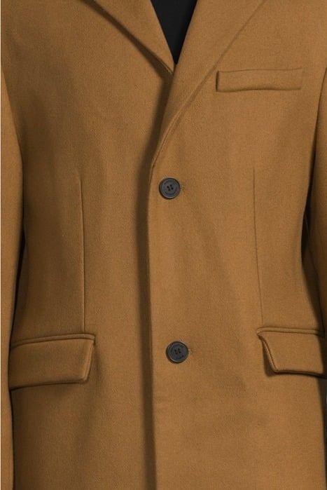 3 BUTTON SINGLE BREASTED COAT CAMEL 4