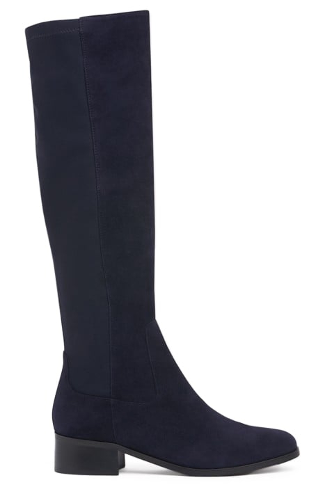 BELLA STRETCH KNEE BOOT NAVY 1