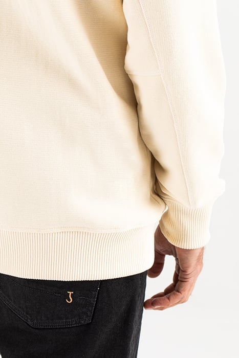 PALMER HALF ZIP CASHMERE BEIGE 6