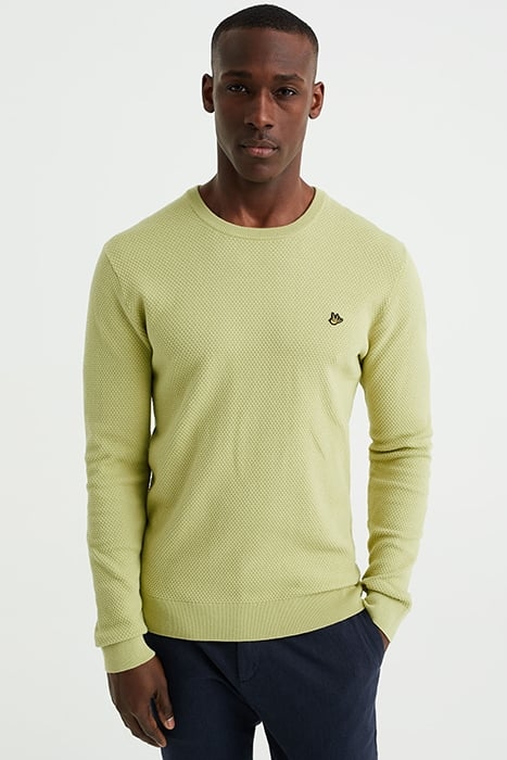 PULLOVER PASTEL GREEN 1