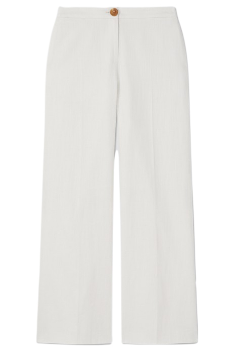 TR AMI WIDE LEG TROUSERS ECRU 3
