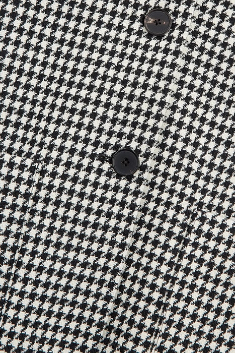 SIMPLE SOFT JACKET BLACK WHITE 7