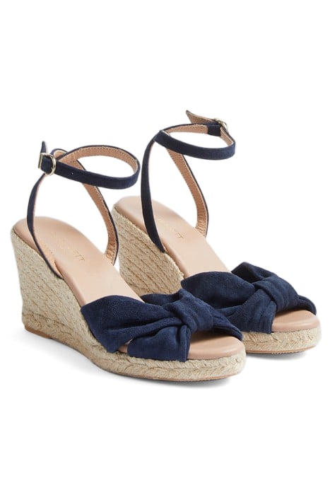 CS ANGELA WEDGE ESPADRILL NAVY 2