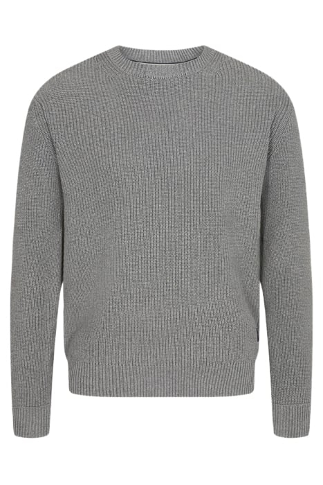 SIJOHAN KNIT MELANGE GREY 1