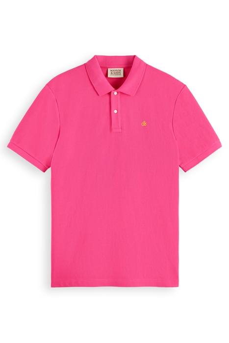 ESSENTIAL PIQUE POLO TROPICAL PINK 1