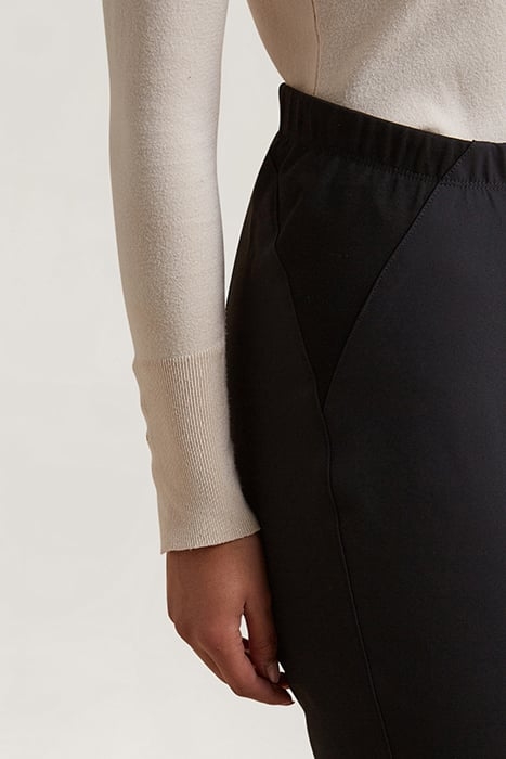 SLIM TECHNICAL FABRIC TROUSERS BLACK 4