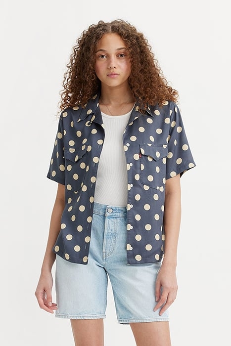 EMBER BUTTON-DOWN SHIRT NAVY 1