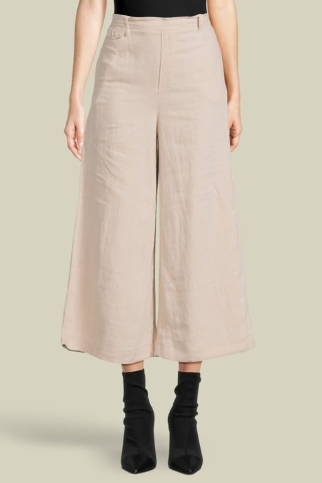 MANDY 6649 LINEN COLOUR CREAM TAN 1