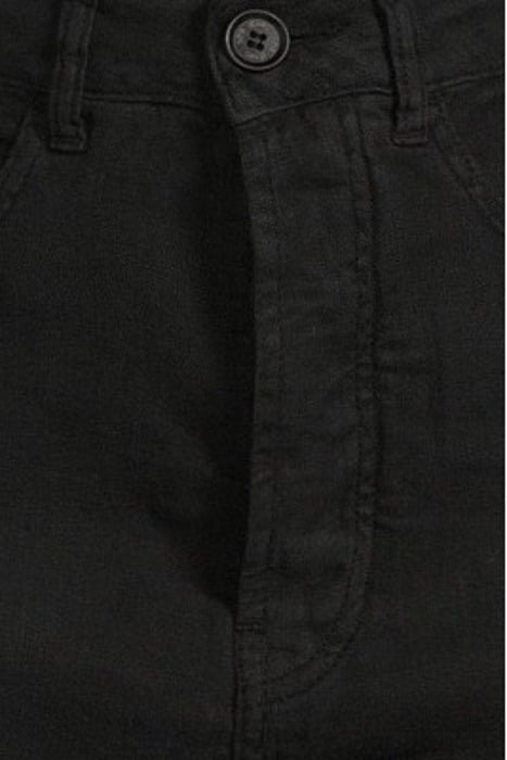 MAYA SHORT 6649 LINEN COLOUR BLACK 5