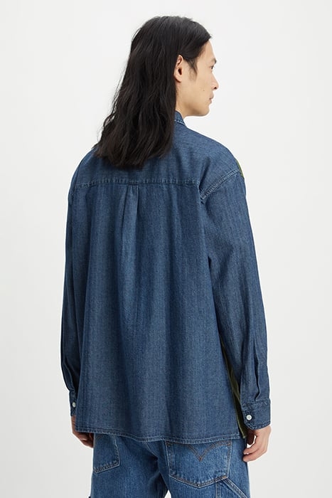 FULTON DENIM JACKET GREEN 2