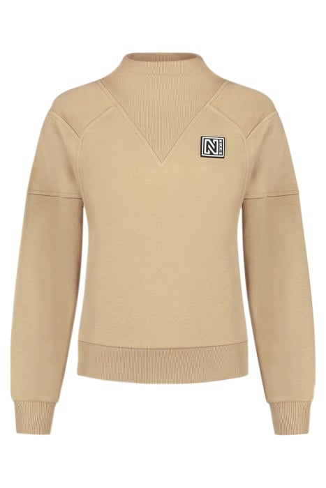 UMEKO SWEATER DARK HUMMUS 2