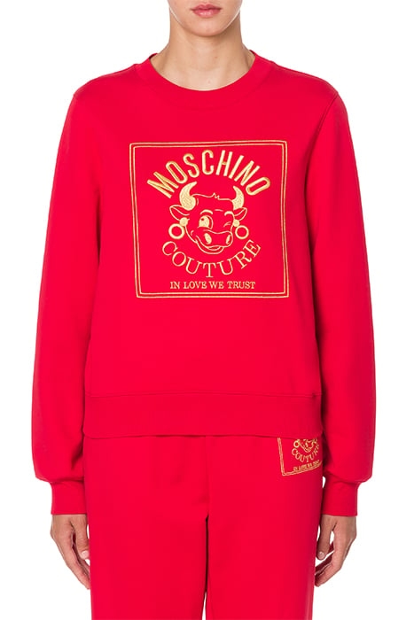 CHINESE NEW YEAR CREWNECK SWEATSHIRT RED 1