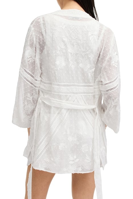 CARINA EMB KIMONO WHITE 2