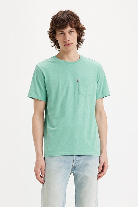 SS BASIC T-SHIRT GREEN 1