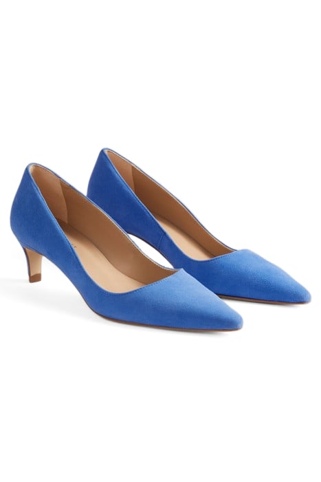 AVA POINTED PUMP BLUE 2