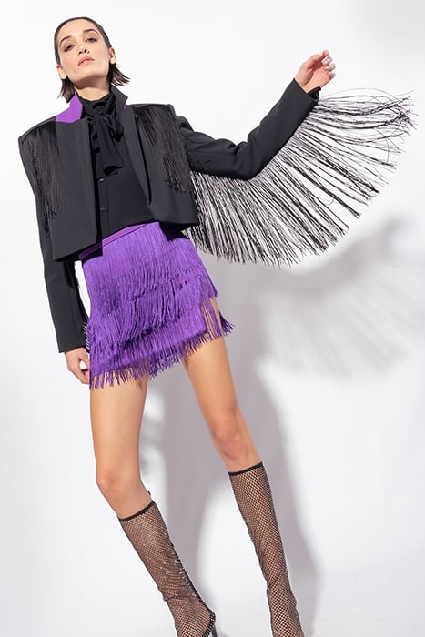 SCOZIA BLUSA GEORGETTE BLACK 5