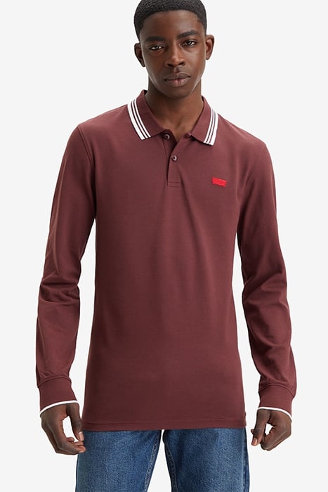 LS POLO SHIRT RED 1