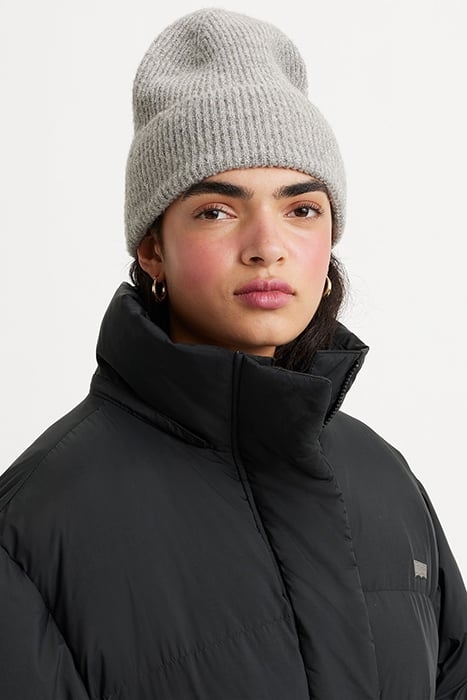 PILLOW PUFFER COAT IN BLACK 4