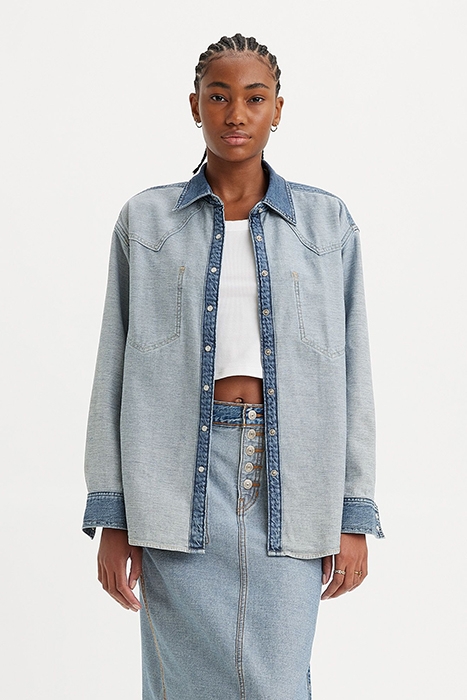 DONOVAN BUTTON-DOWN SHIRT BLUE 3