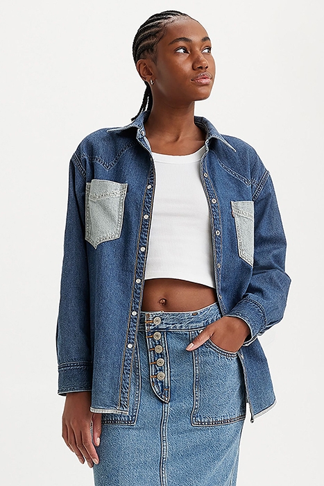 DONOVAN BUTTON-DOWN SHIRT BLUE 4