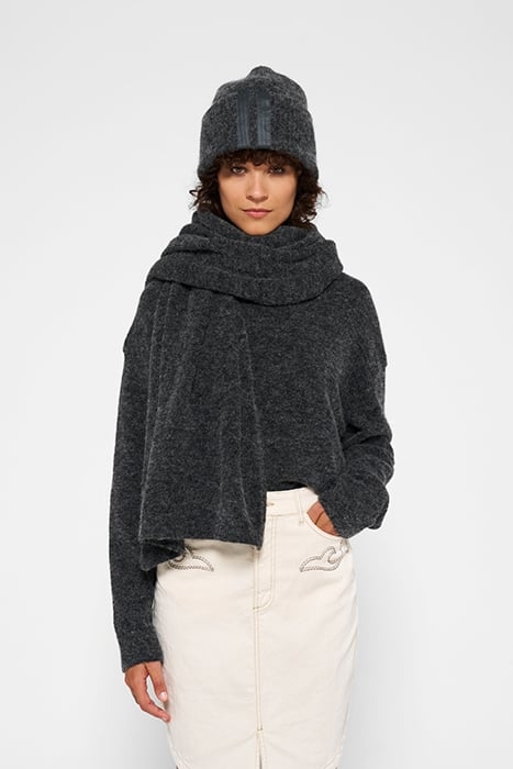 SOFT KNIT SCARF ANTRA MELEE 2