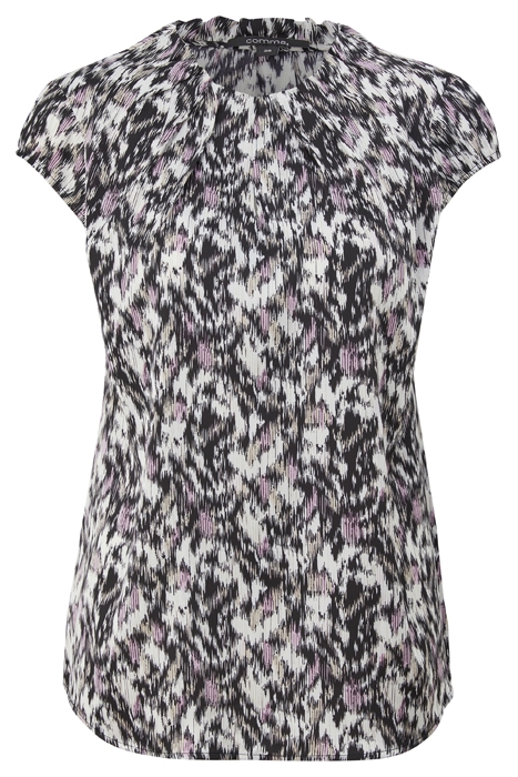 COMMA BLOUSES GREY/BLACK 4