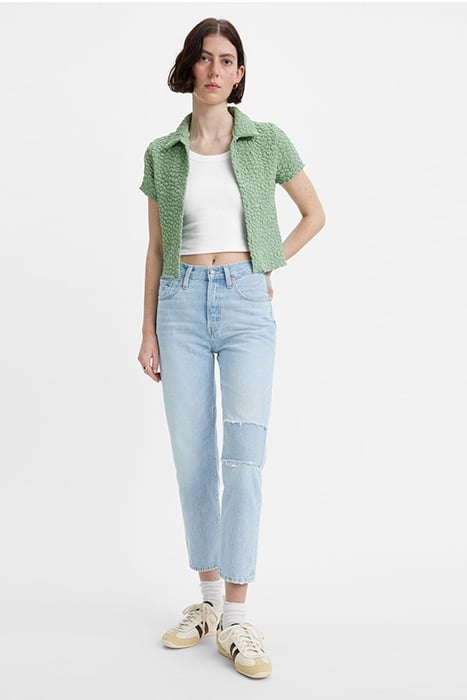 501 STRAIGHT JEANS BLUE 6