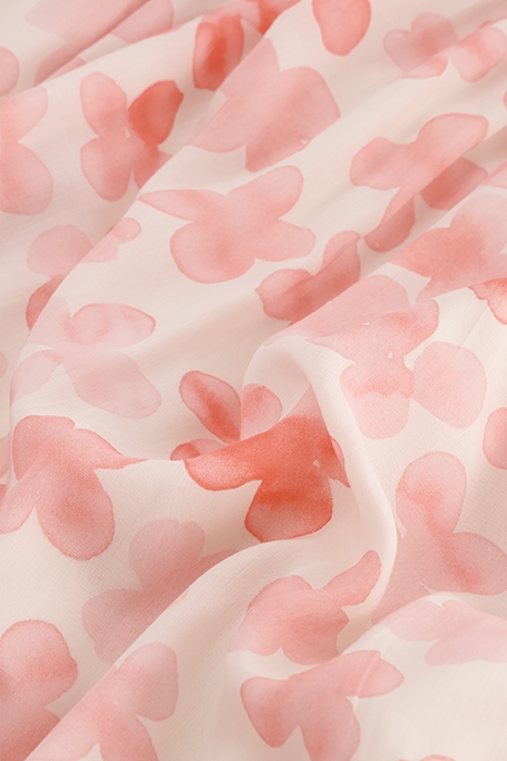 MALEVA SKIRT CREAM WHITE/PINK GRA 2