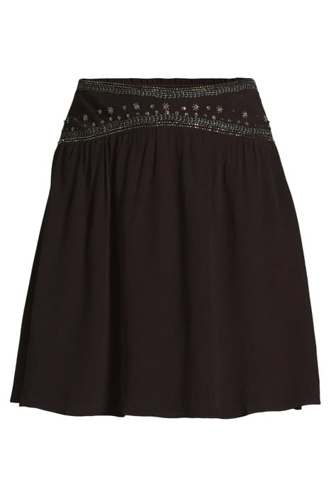NIROKA EMBELLISHED SKIRT DARK GRAPE 3